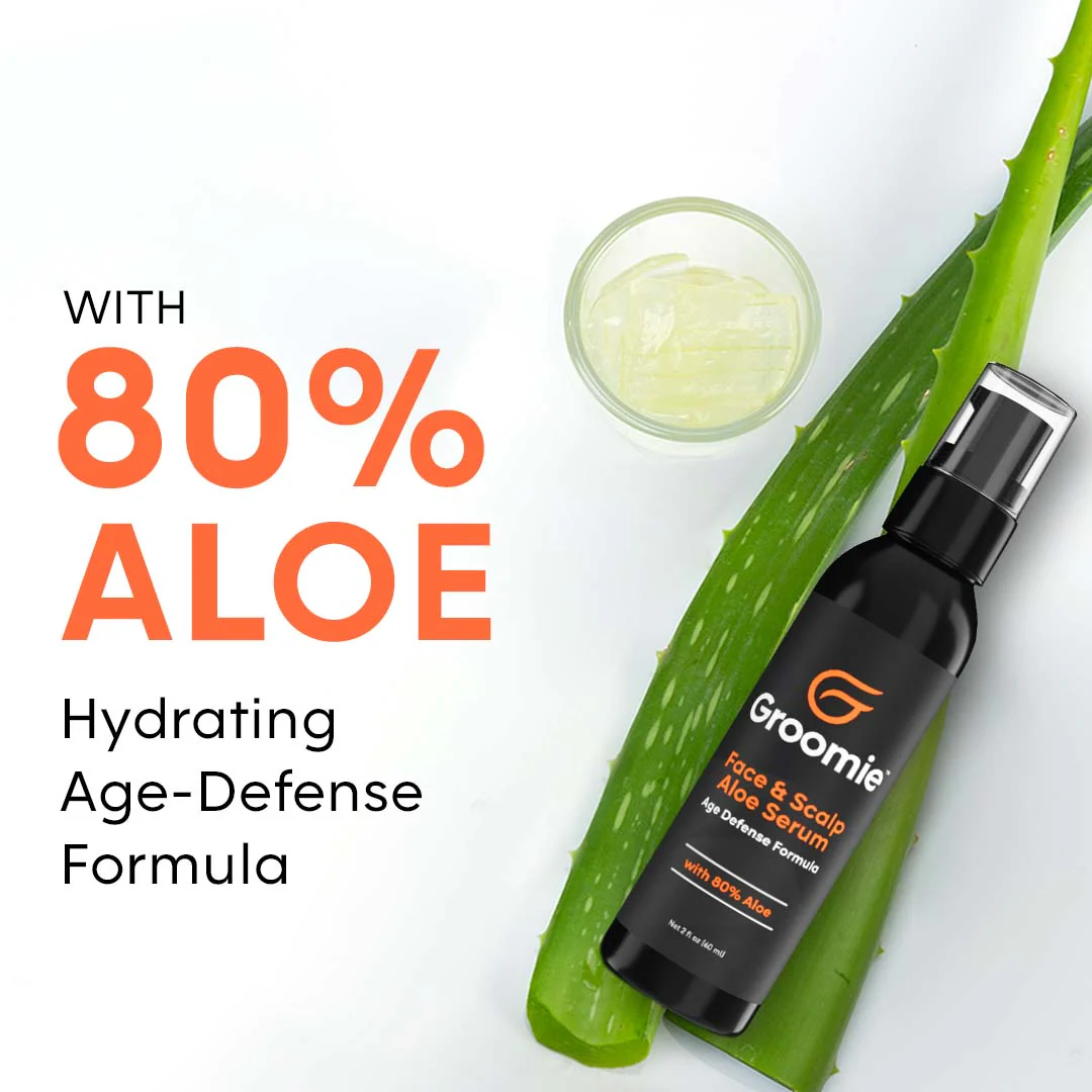 Face & Scalp Aloe Serum (Age-Defense Formula) - Image 4